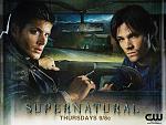 supernatural (its on Friday nights on the CW.This is a older picture when it was on thursday nights)