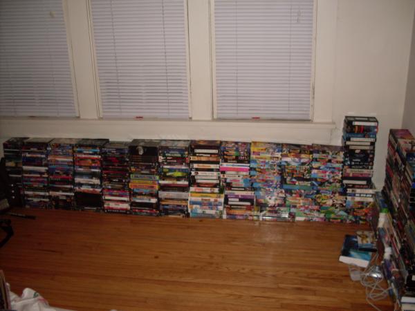 My movie collection.